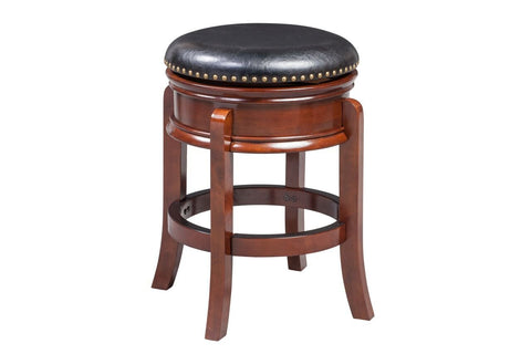 Boraam Hamilton Counter Height Swivel Stool, 24-Inch, Cherry