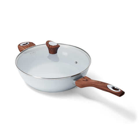 Phantom Chef 11" Deep Frypan Beige