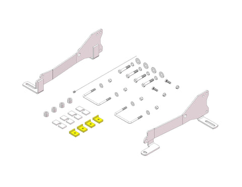 HUSKY TOWING 32831 Custom Bracket KIT Chevy 1500