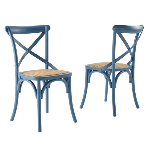 Modway Gear, Two Dining Side Chairs, Harbor (Pack of 2)