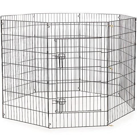 ProSelect Everlasting Exercise Pens for Dogs and Pets - Black 18", 24", 30", 36", 42", 48"