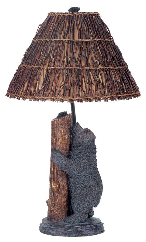 Cal Lighting BO-507 Animals/Insects One Table Lamp Lighting Accessories, Bronze, 23x10.5x10.4