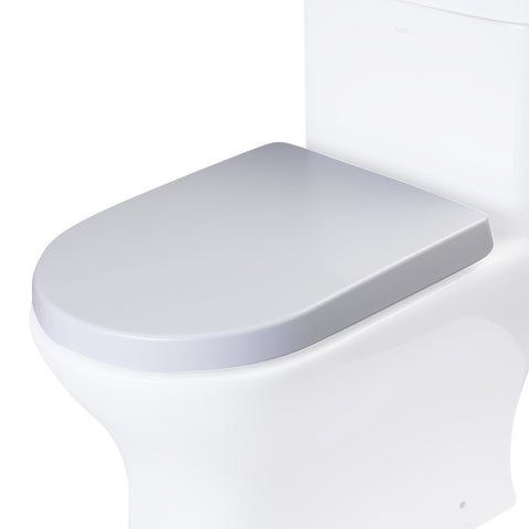 EAGO R-353SEAT Replacement Soft Closing Toilet Seat for TB353 , White