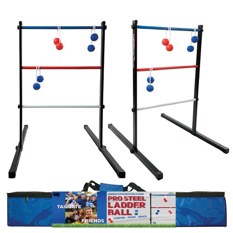 Front Porch Classics, Maranda Enterprises Ladderball Pro Steel, Black, Blue, Red, White