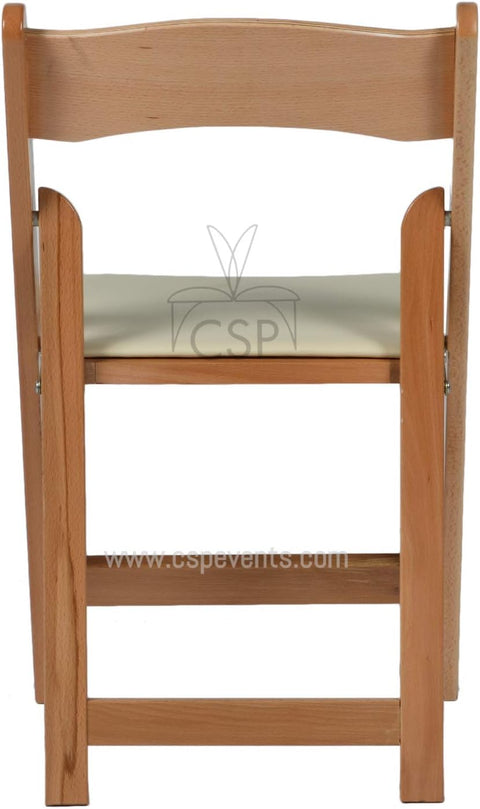 Commercial Seating Products American Padded Folding Chairs, Red Mahogany