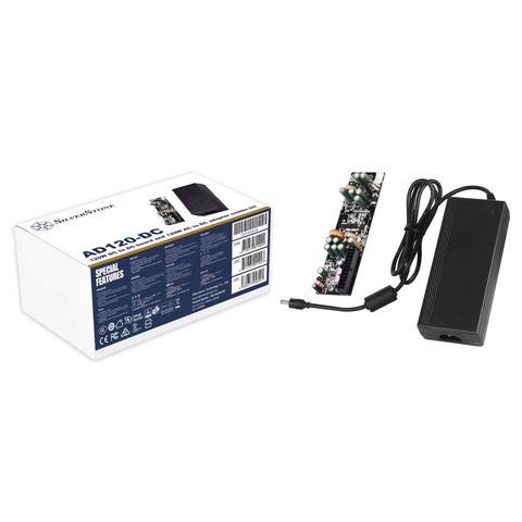 SilverStone Technology 120W DC to DC Board and 120W AC to DC Adapter Combo kit, SST-AD120-DC