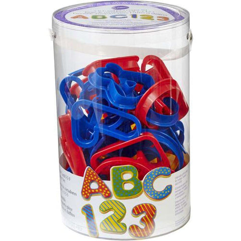 Wilton Alphabet and Number Cookie Cutter Set