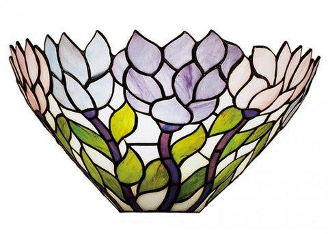 Meyda Tiffany 28496 Wisteria Wall Sconce, 14" Width