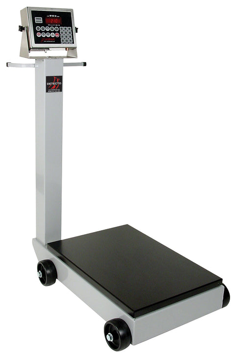 Portable Scale, Electronic, 500 Lb Capacity, 210 Indicator