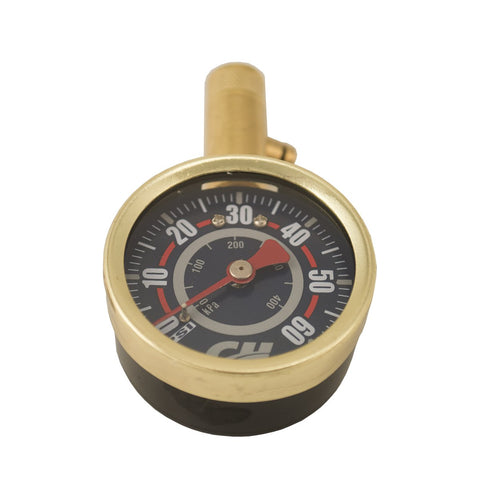 Shrader Tire Gauge, 0-60 PSI (Campbell Hausfeld DA552400)
