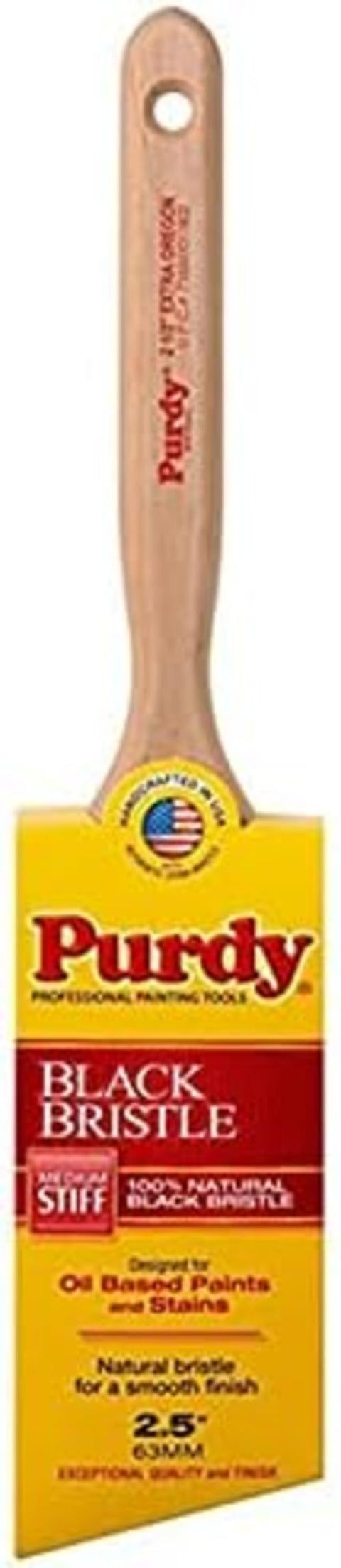 Purdy 144116025 Black Bristle Extra Oregon Paint Brush, 2-1/2 in.