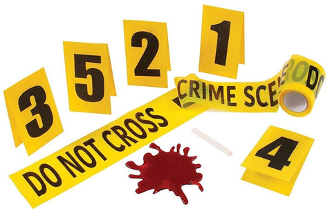 Fun World Crime Scene Kit Halloween Décor