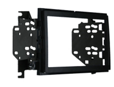Metra Electronics 95-5822B Double DIN Installation Dash Kit for 2009-2010 Ford F-150 Non-NAV Models with Driver Info Switches in Factory Panel (Matte Black), Apple (955822B)