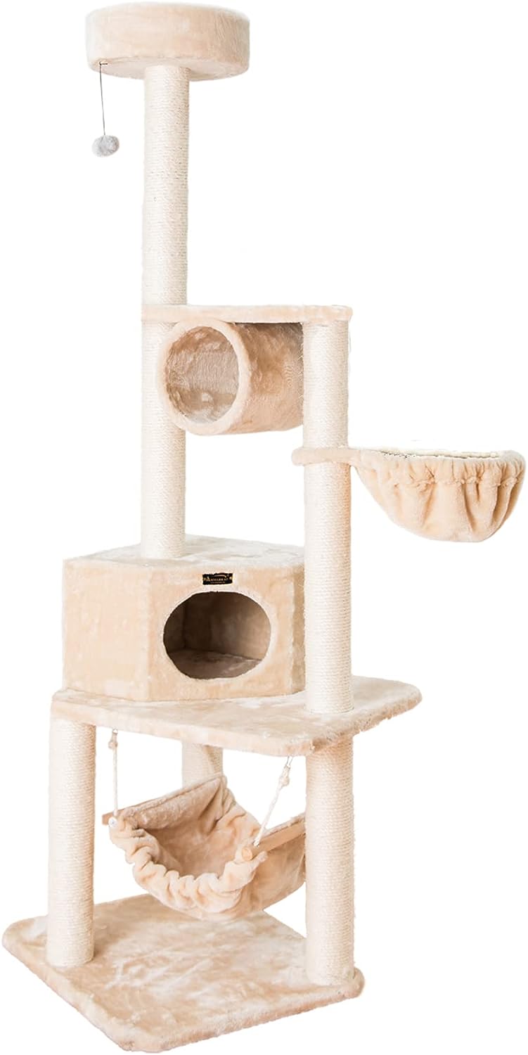 Armarkat A7204 Cat Tree, One Size,Beige