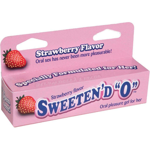 Little Genie Productions Sweeten D Blow Oral Pleasure Gel, Strawberry, 1.5 Ounce