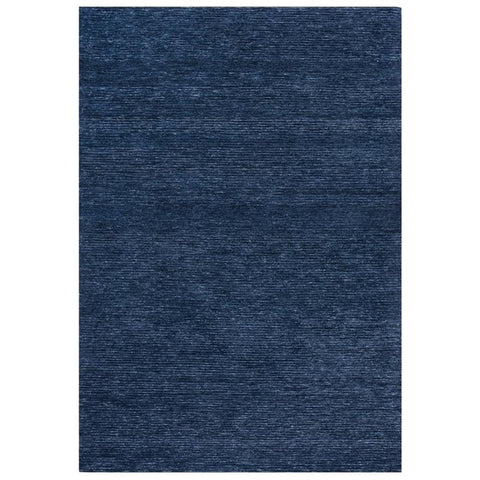 Rizzy Home Alora Decor Luna 8'6"x11'6" Solid/Tone on Tone Blue/Blue Hand-Tufted Area Rug