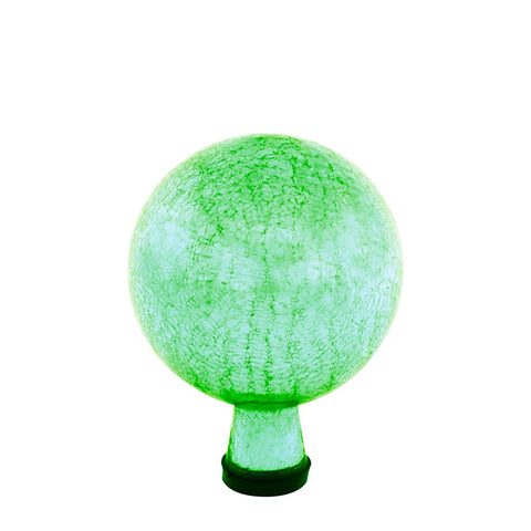 Achla Designs G6-LG-C, Light Green 6-Inch Crackle Gazing Globe Ball, 6