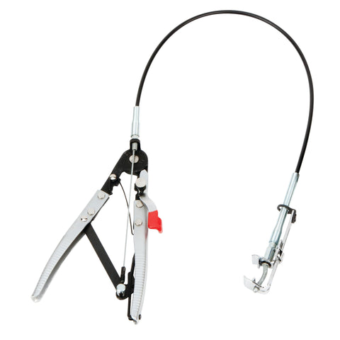 Performance Tool W80656 24-Inch Cable-Type Flexible Hose Clamp Pliers with Locking Mechanism for Flat-Type Hose Clamps in Confined Areas