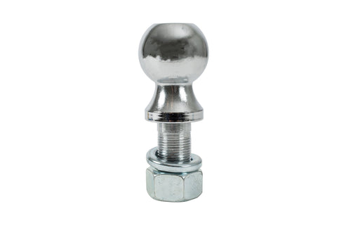 Buyers Products 1802148 Chrome 2 Inch Hitch Ball with 1-1/4 Inch Shank, 7,500 lbs M.G.T.W, Towing Product for Trailer, RVs, Boating and Trucks