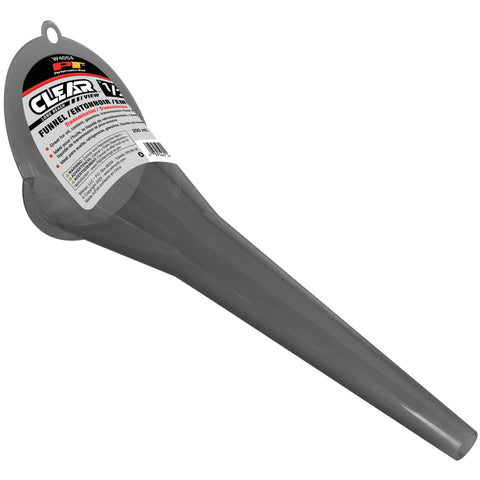 Performance Tool W4054 Clear View Long Reach Funnel - 1/2 Pint, Multi-Purpose Fluid Handling