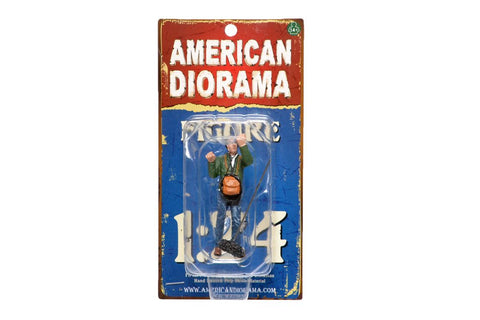 American Diorama Camera Crew Figure III Boom Operator for 1:24 Scale Models