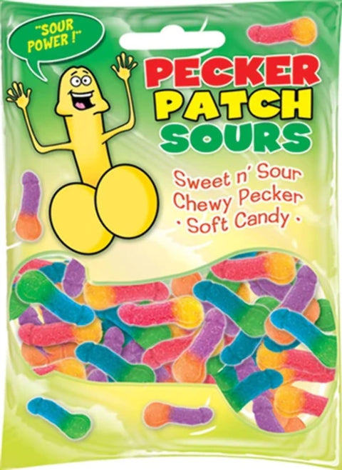 Hott Products Pecker Patch Sour Gummies Eaches
