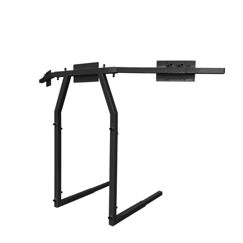 GTR Simulator GTA Black Large Triple Monitor Stand Fits up to 39" Triple Setup