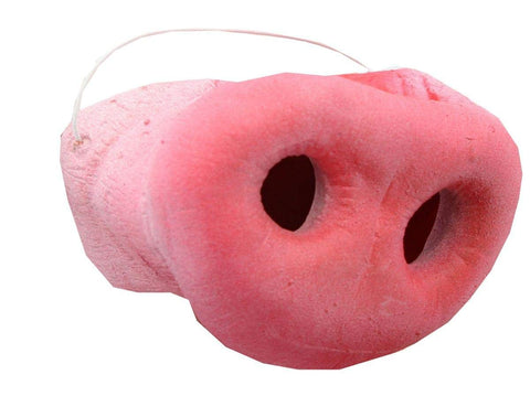 HMS Piggy Nose Mask Halloween Costume Accessory Pink