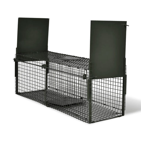 vidaXL Life Trap Mesh with 2 Doors in Green