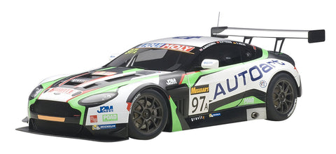 AUTOart Aston Martin V12 Vantage Bathurst 12hour Endurance Race 2015#97 A. Macdowall/D. O'Young/S. Mucke 1/18 Model Car