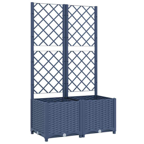 vidaXL , Stylish Outdoor Planter, Large and Durable, Perfect for Your Garden, Chic Patio Accessory