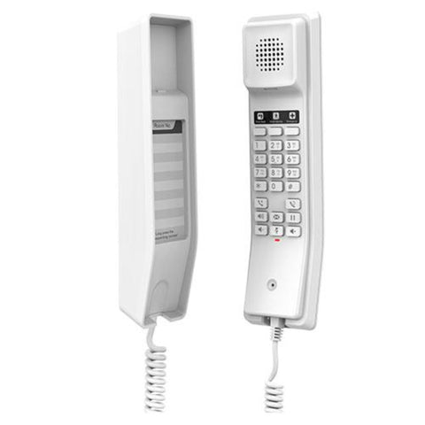 Grandstream GHP610 Hotel IP Phone | 2 Lines, 2 SIP Accounts | Power Adapter Not Included | White