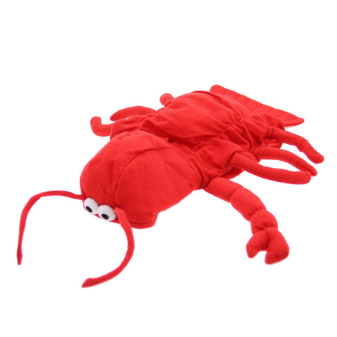 Casual Canine Lobster Paws Dog Costume, Small (fits lengths up to 12"), Red-Orange