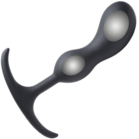 Heavy Hitters Premium Silicone Weighted Prostate Plug - Medium