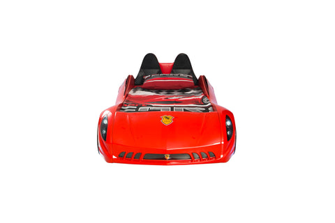 SHARK Twin Car Bed Remote Control LED Lights Premium Rear Seat