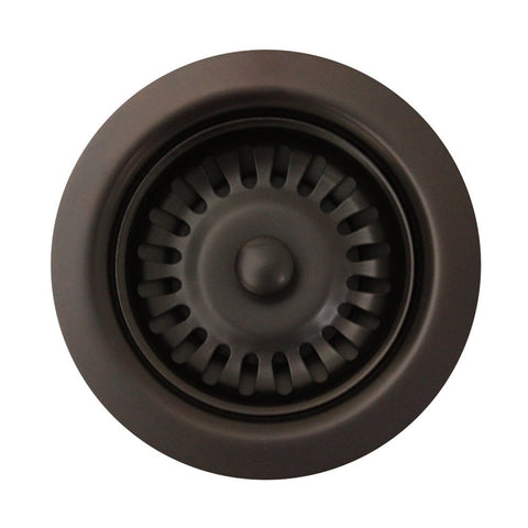 3.5" Basket Strainer for 3.5" Kitchen Sinks Finish: Oil Rubbed Bronze