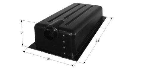 ICON Center End Drain HT147ED with 3" Spigot & 4 Level Sensors