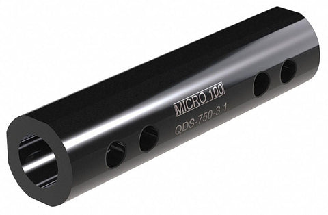 Micro 100 QDS-750-2.5 Modular Holder - Quick Change, 3/4" Shank Dia, 2-1/2" OAL,