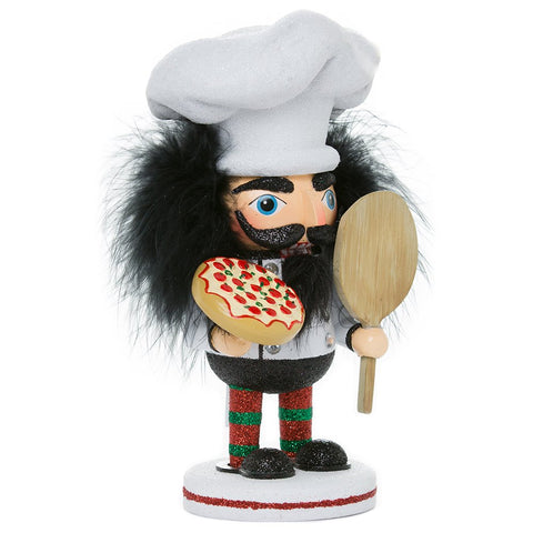 Kurt Adler HA0335 8" Hollywood Pizza Guy Nutcracker