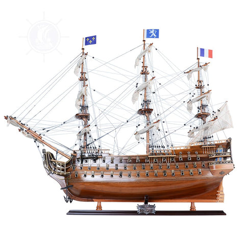 Old Modern Handicrafts Royal Louis E.E. Ship Model - Museum Quality Ship Model Handcrafted from Top-Grade Wood - 37L x 12W x 36H Inches