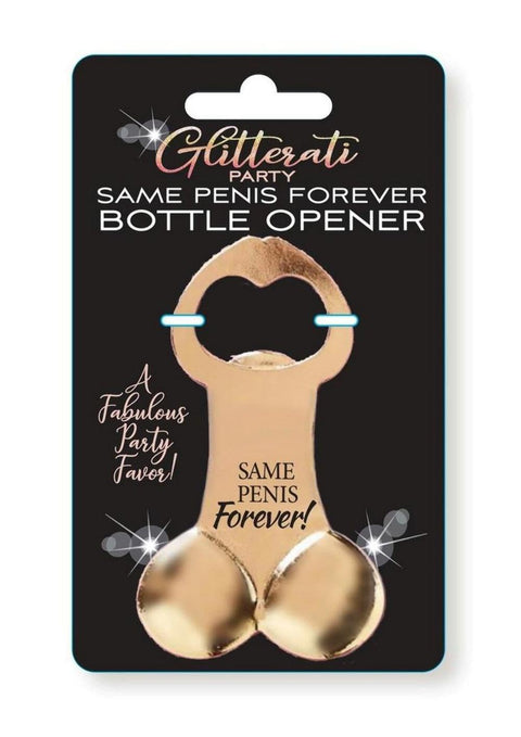 Little Genie Productions 85005: Glitterati Same Penis Bottle Opener
