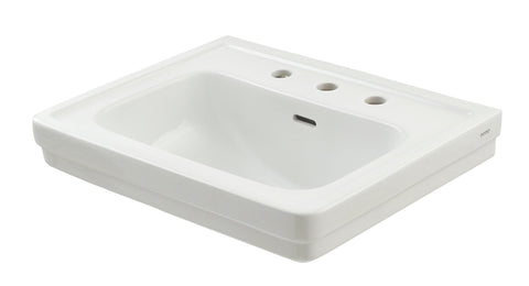 TOTO Lt532.8#01 Promenade 8" Centerset 24" Lavatory, Cotton White