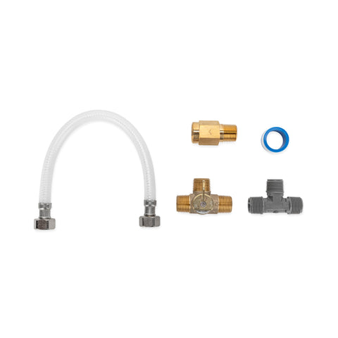Camco RV Quick Turn By-Pass Kit - Save Antifreeze During RV Winterization By Passing the RV Water Heater with a Single Turn - Features Kink-Resistant & Reinforced Hose (35983)