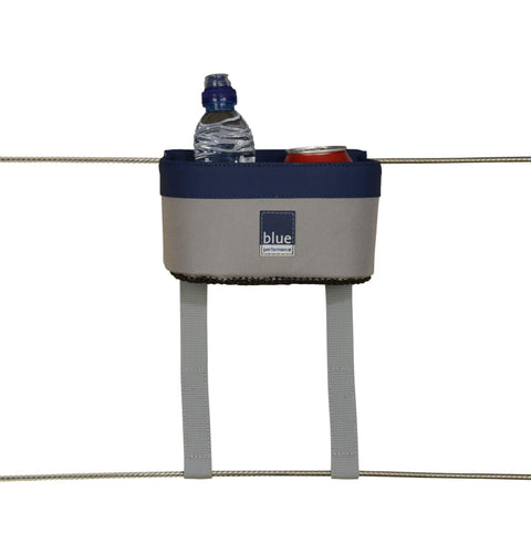 Blue Performance Can Holder f/Railing