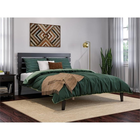 AFI, Oxford Queen Platform Bed, Espresso