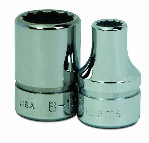 Williams B-1224 3/4-Inch Shallow 12-Point Socket