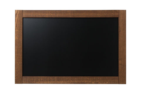 MasterVision Rustic Wall Mount Chalkboard, Antique Vieux Chene Frame, 24" x 36" (PM07156221),Brown