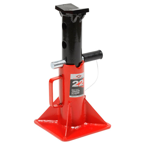 AFF 22 Ton Safety Stand - Super Duty Jack Stand for Trucks & Equipment - Pin-Style, Heavy Gauge Steel, ASME PASE-2014 - Pack of 1 - (Available in 2 Duty Levels)