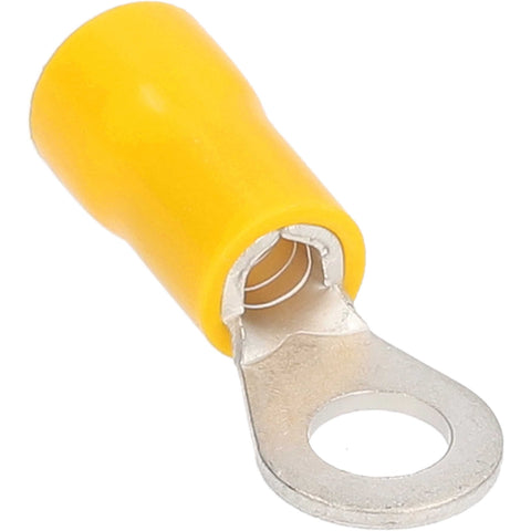 Install Bay Vinyl Terminal Ring Connector 12/10 Gauge #10 Yellow 100 Pack - YVRT10