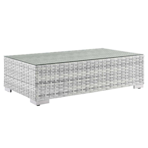 Modway EEI-4299-LGR Coffe Table, Light Gray 23.5 x 43.5 x 12.5